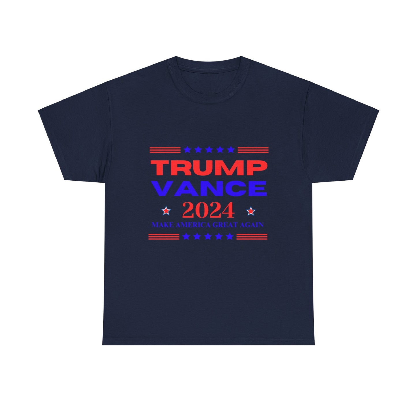 Trump Vance 2024 Unisex Patriotic Tee - Make America Great Again