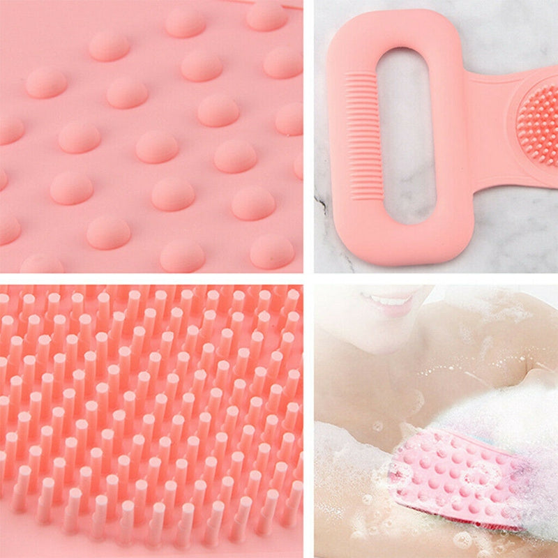 Bath Artifact Shower Shower Silicone Body Brush Bath Belt Exfoliating Body Brush Belt Wash