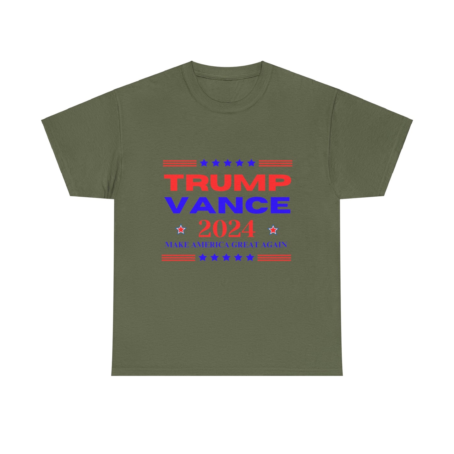 Trump Vance 2024 Unisex Patriotic Tee - Make America Great Again