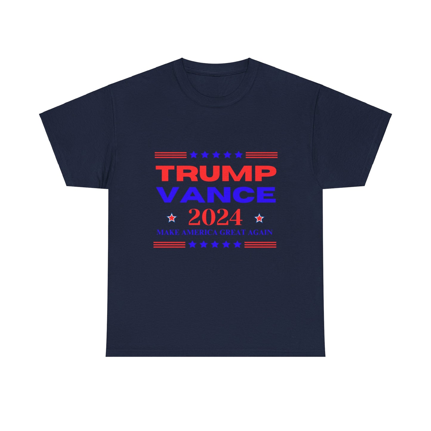 Trump Vance 2024 Unisex Patriotic Tee - Make America Great Again