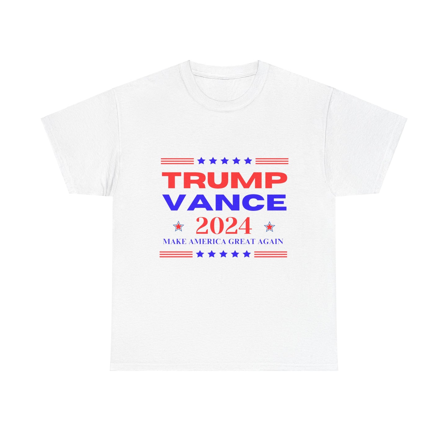 Trump Vance 2024 Unisex Patriotic Tee - Make America Great Again