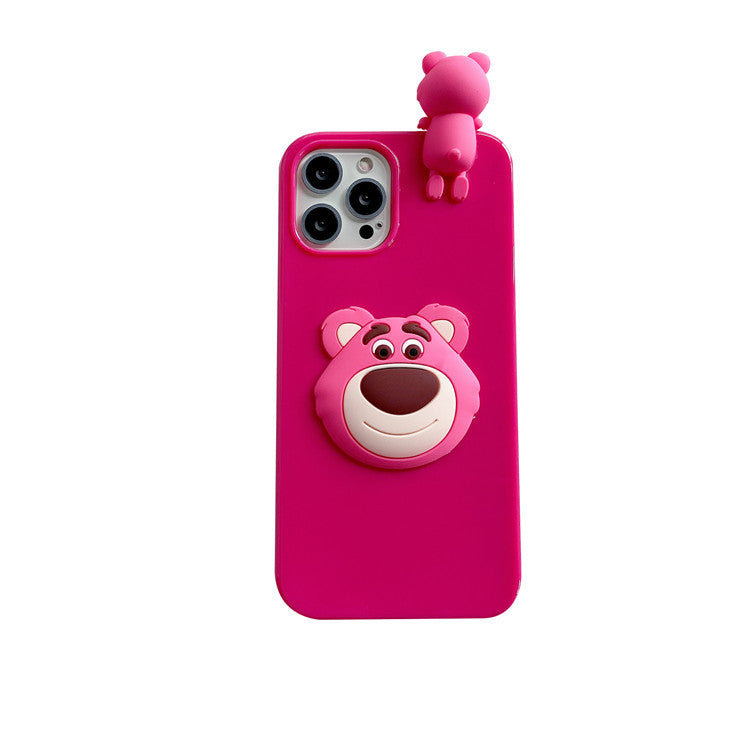 Strawberry Bear iPhone Case (Multiple Models Available)