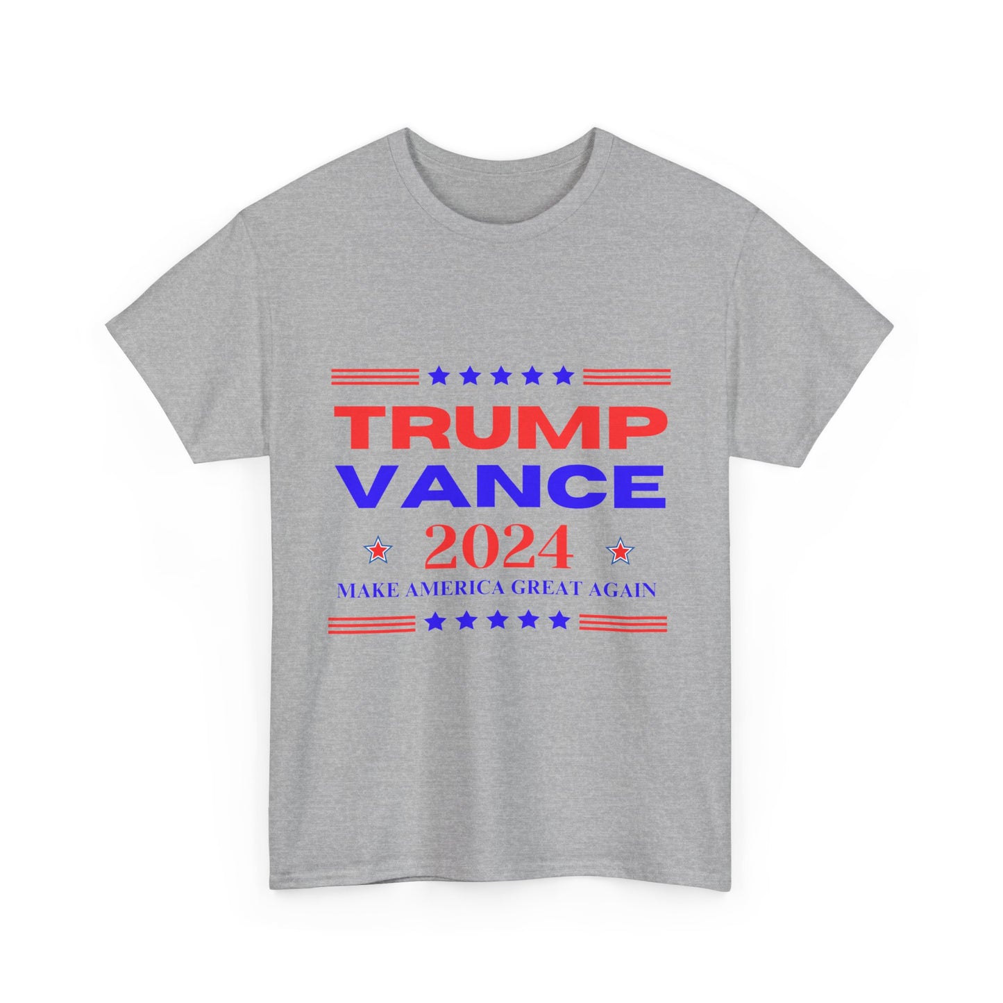 Trump Vance 2024 Unisex Patriotic Tee - Make America Great Again