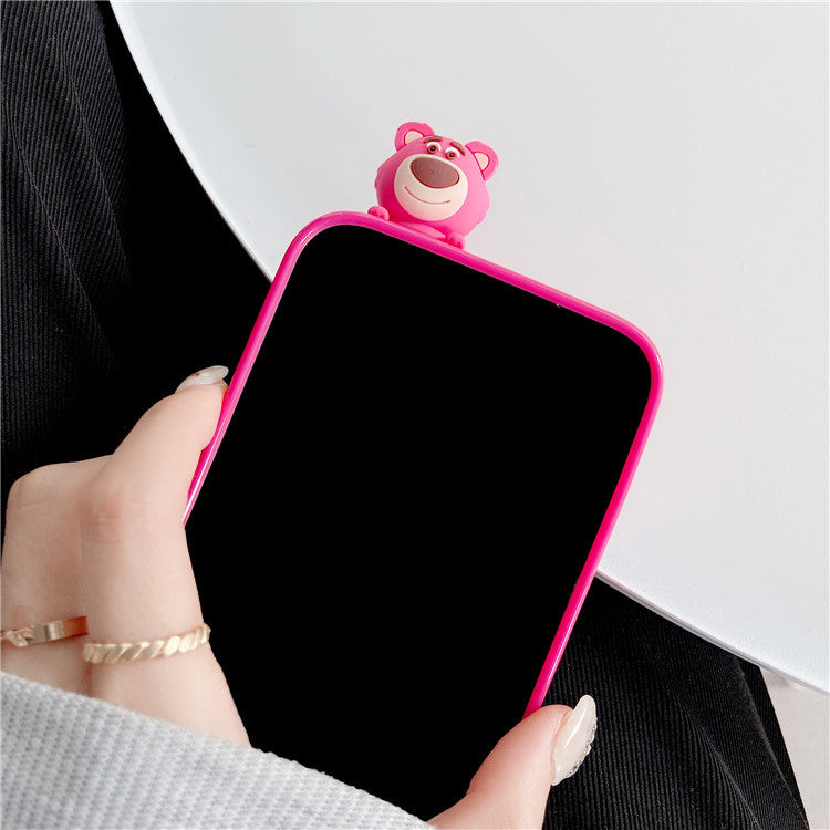 Strawberry Bear iPhone Case (Multiple Models Available)