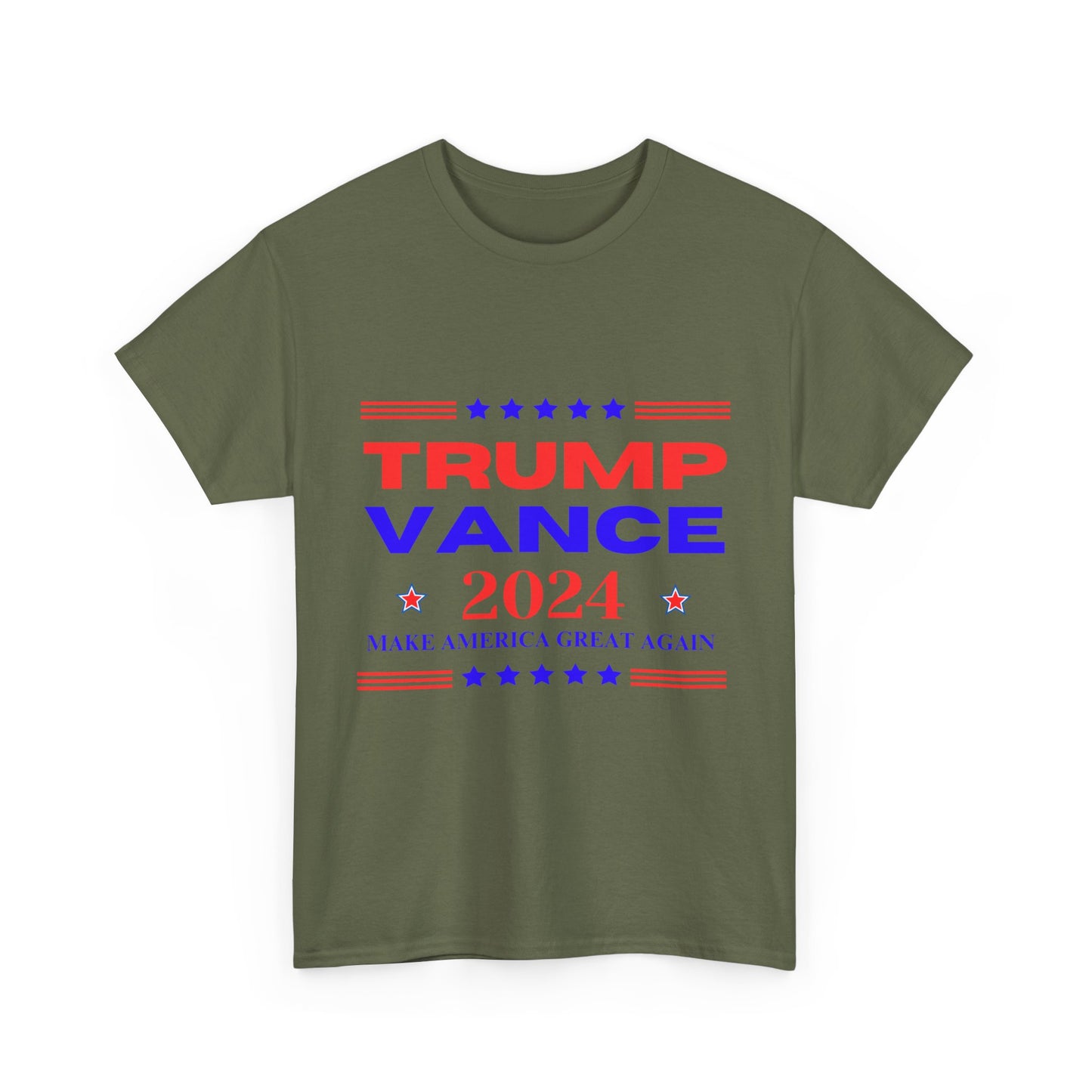 Trump Vance 2024 Unisex Patriotic Tee - Make America Great Again