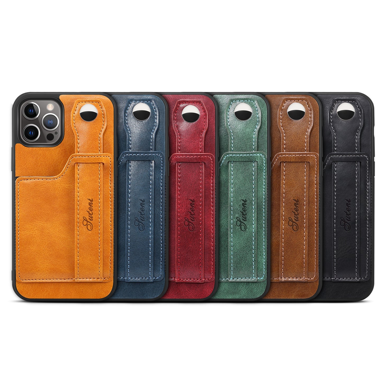In Card Leather Case  iPhone Case (Multiple Models Available)