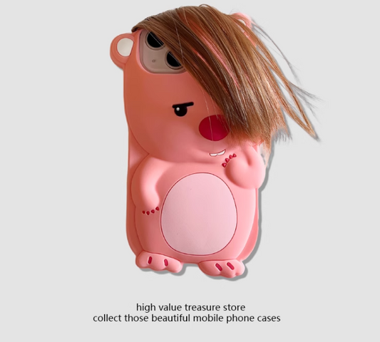 Funny cartoon bangs Ruby loopy suitable for Apple 15promax mobile phone case