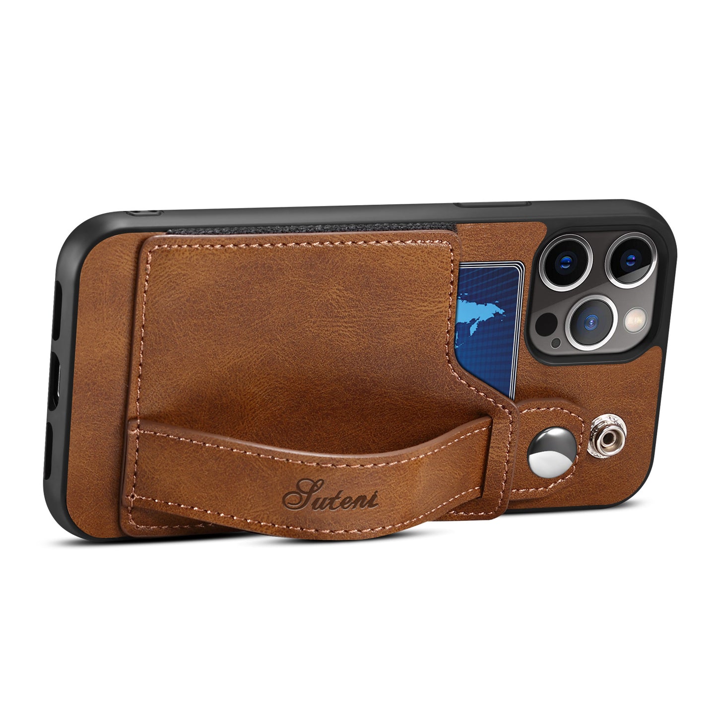 In Card Leather Case  iPhone Case (Multiple Models Available)